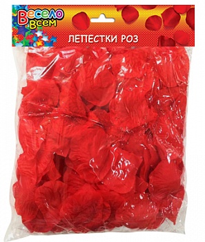 RP-001 Конфетти лепестки роз, красный