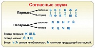 8Б-2183  Правила русского языка "Согласные звуки"