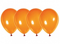 AVР090130  Шар латексный 12", стандарт (ПАСТЕЛЬ), 25 шт/упак. Оранжевый  